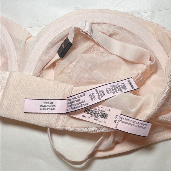 Victoria’s Secret lace unlined demi underwire bra sz 36 DD - Picture 4 of 4